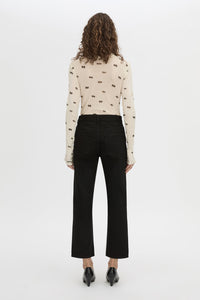 Siona Printed Long Slv Bodysuit