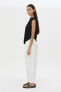 Siona Sleeveless Drape Top