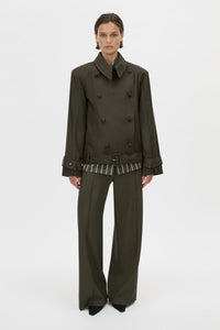 Tari Short Trench Jacket