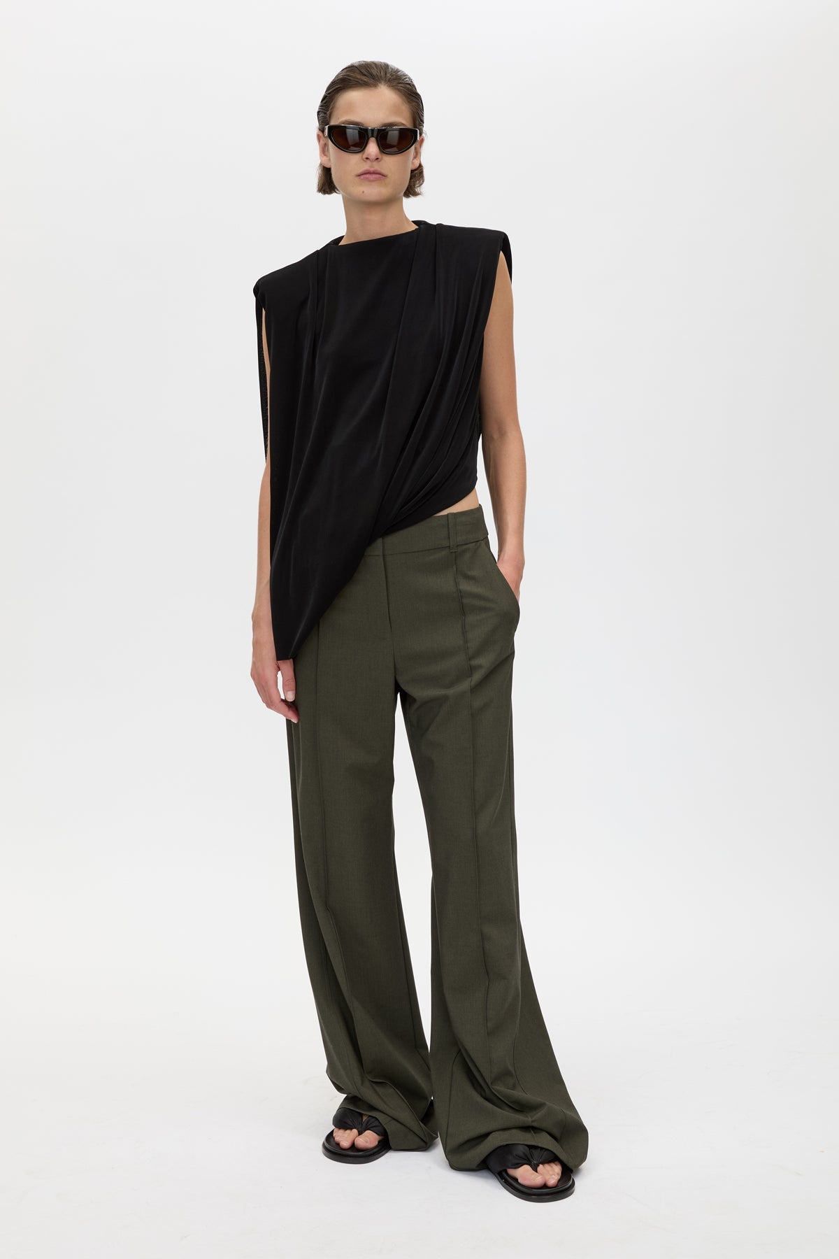 Una Straight Leg Trouser
