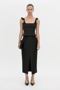 Vene Midi Skirt