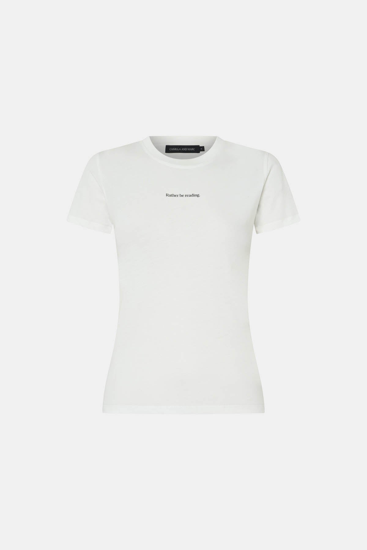 Verity Slogan Fitted Tee