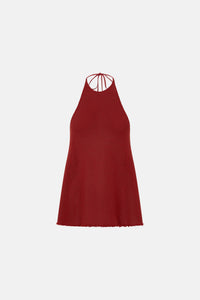 Viele Textured Halter Top