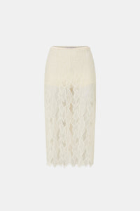 Zemira Lace Midi Skirt