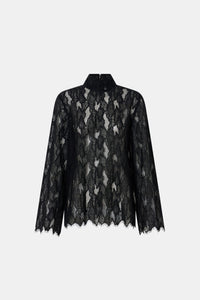 Zemira Long Sleeve Lace Top