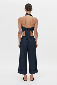 Onesto Cropped Wide Leg Pant