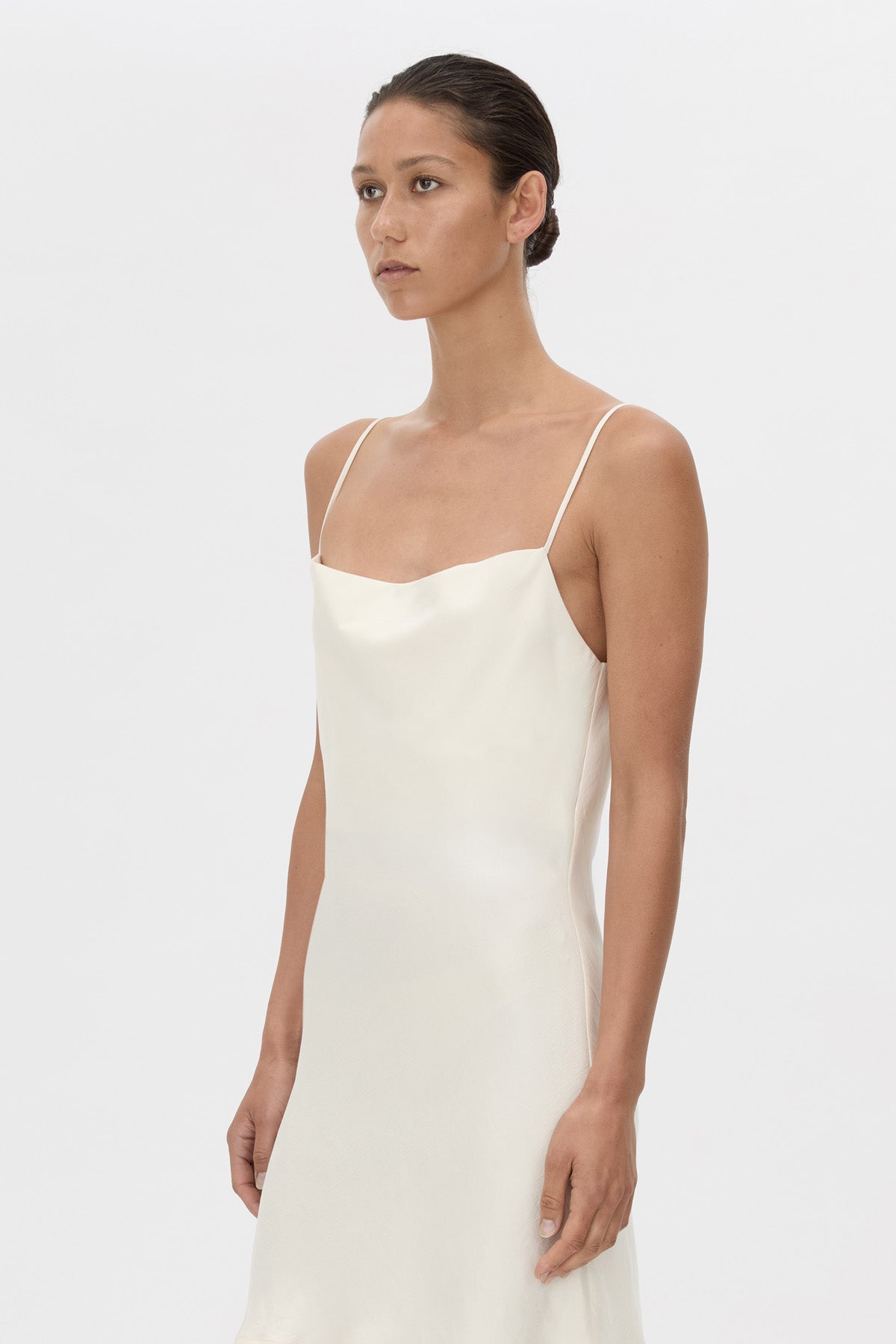 Allegro Satin Bias Mini Dress