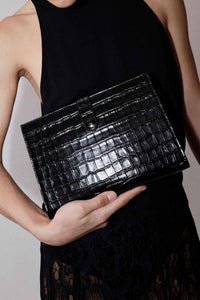 Mette Croc Clutch